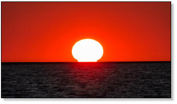 Sunset über dem Golf von Carpentaria
